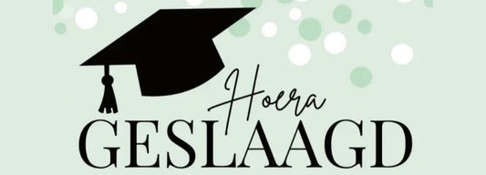 🎓 Geslaagd? Vier het met een uniek cadeau!