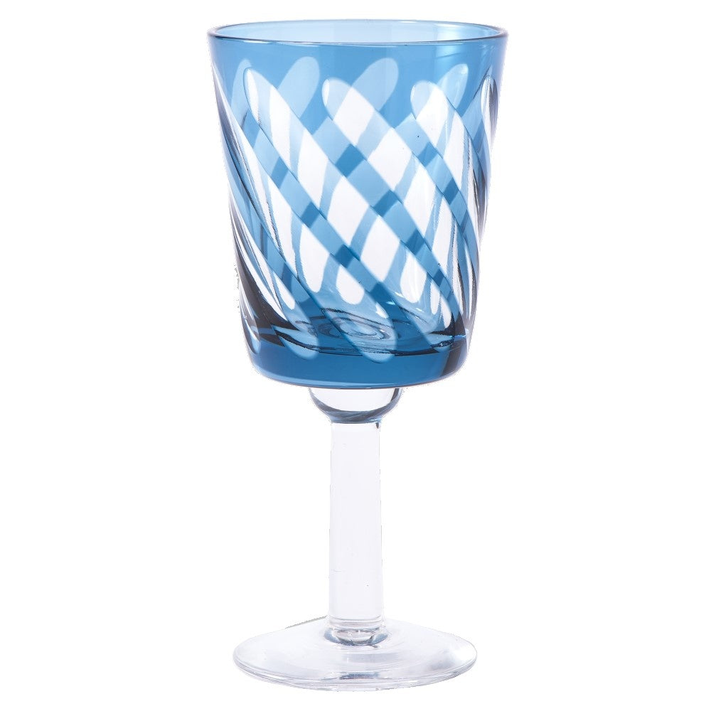 Röhrenförmige Weingläser – Set 4