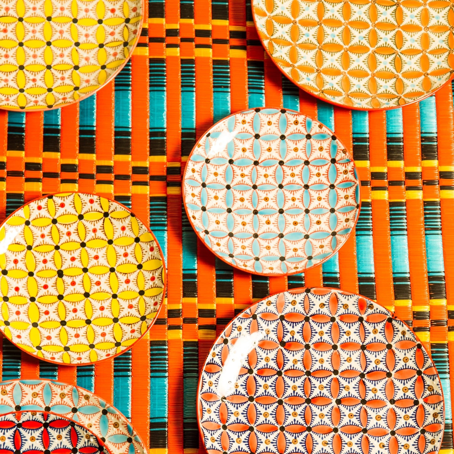 Hippy Plate - Set 4