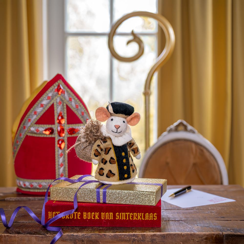 Decoratie Muis Panterpiet