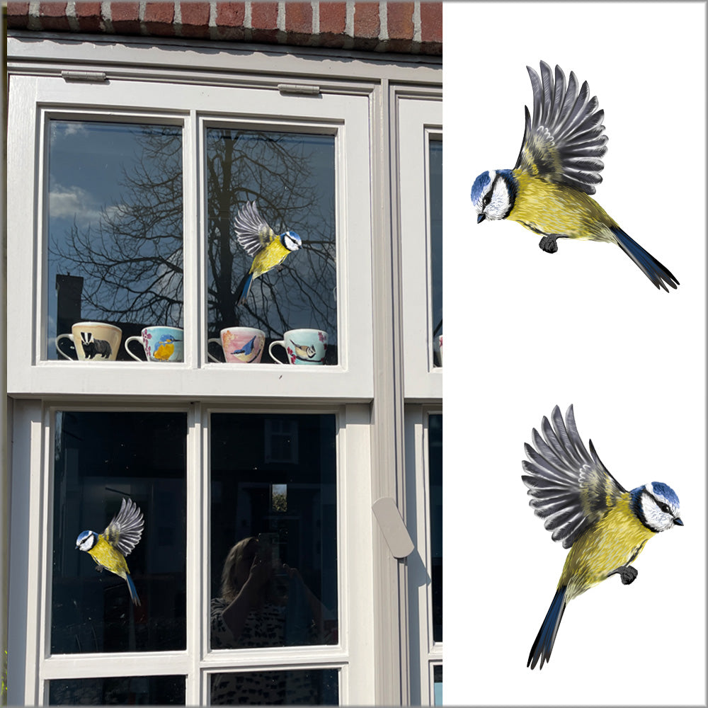 Doppelseitiger Fensteraufkleber - Verschiedene Varianten