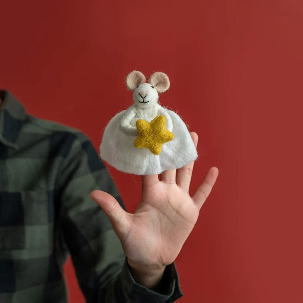 Vingerpopje Kerst Figuurtjes - Diverse Varianten