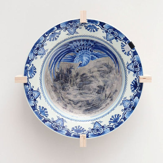 Vogel zilver | Delfts Blauw 2.0