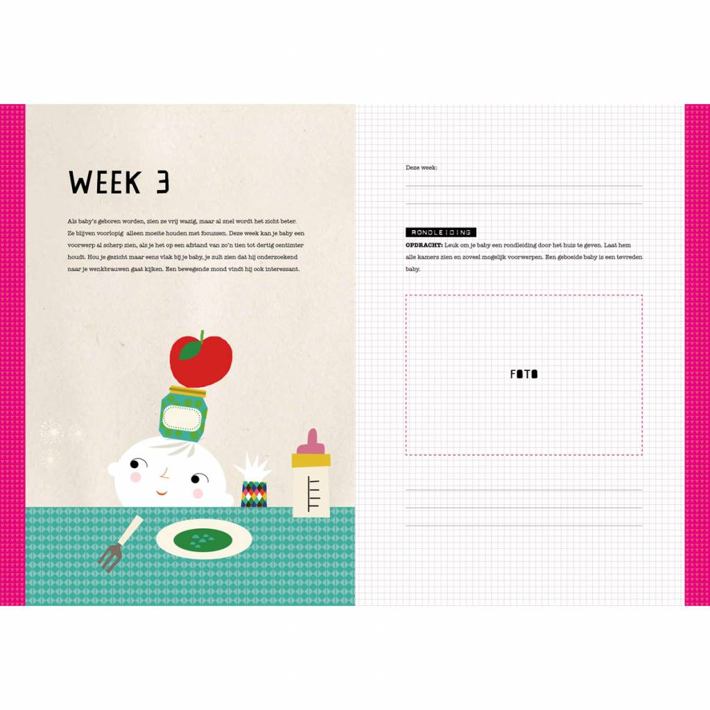 Baby Scrapbook - The First Year of