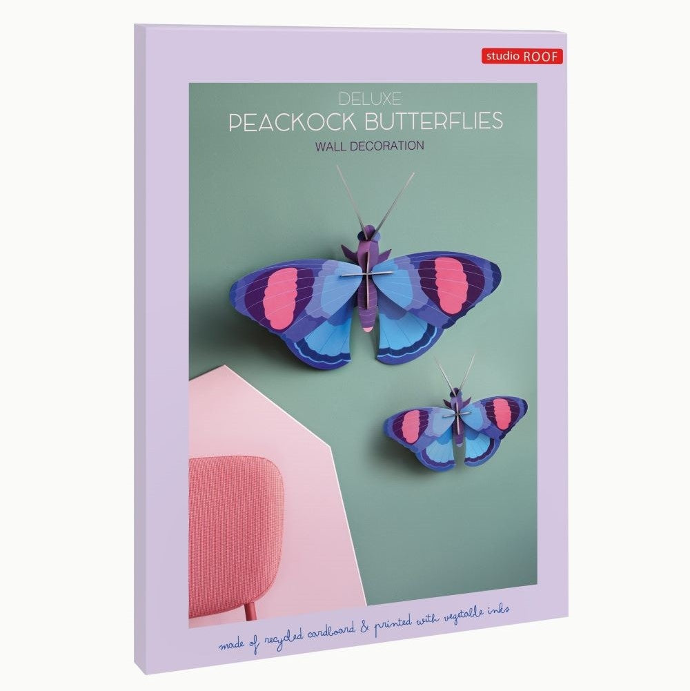 Deluxe Peacock Butterflies