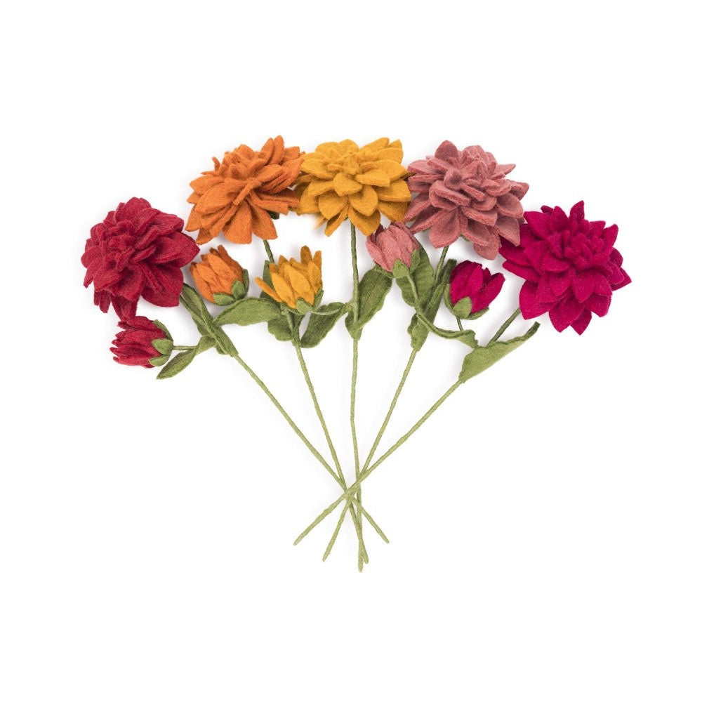 Dahlia XL Wolvilt - Diverse Kleuren