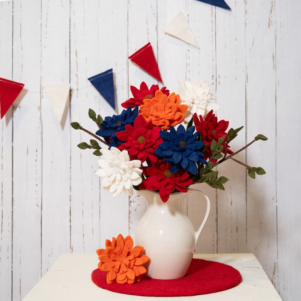 Gerbera Wool Felt - Various Colors