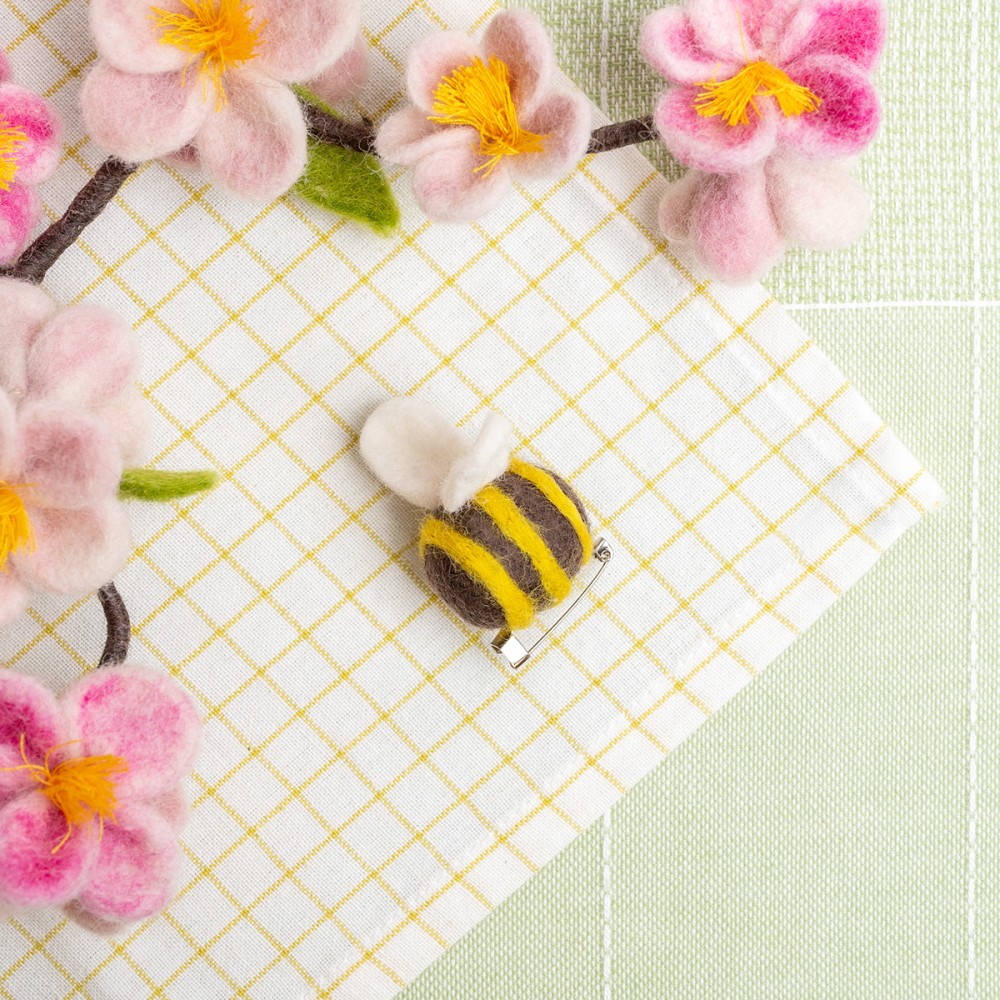 Broche Bij/Lieveheersbeestje - Diverse varianten