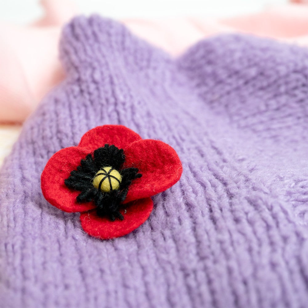 Broche Klaproos