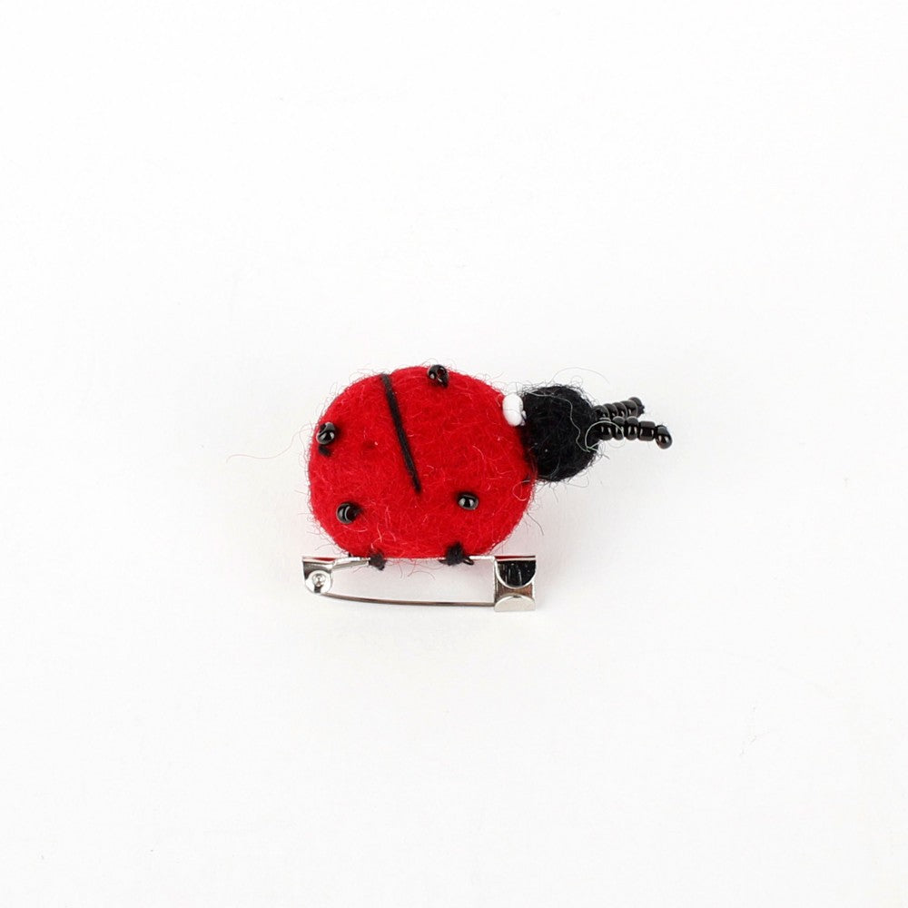 Broche Bij/Lieveheersbeestje - Diverse varianten