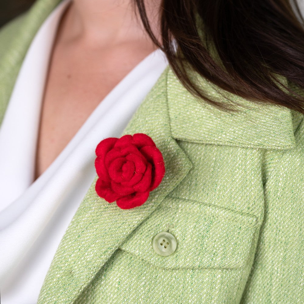 Broche Roos - Diverse Kleuren