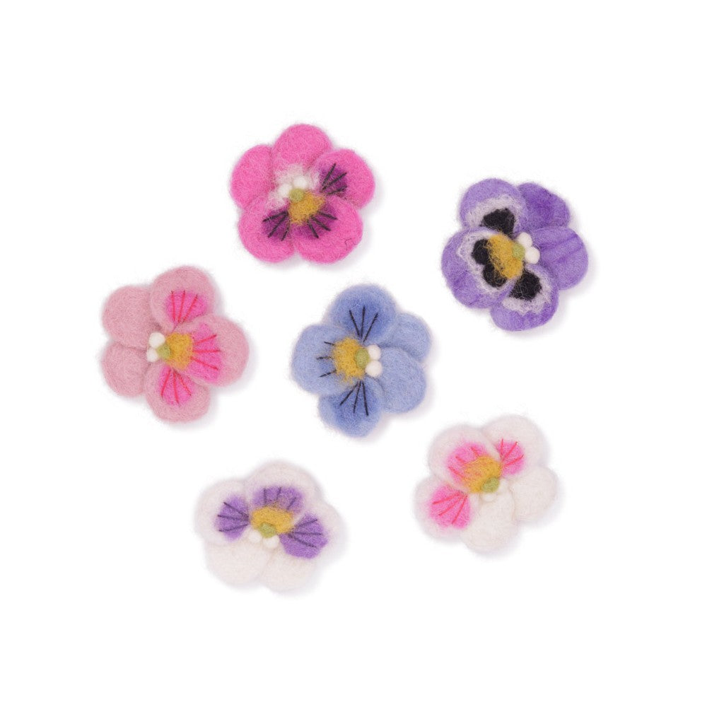 Broche Viooltje - Diverse Kleuren
