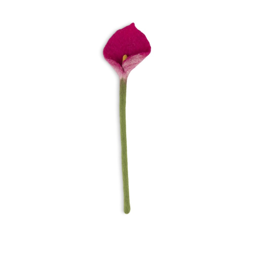 Flower Calla Wool Felt - Various Colors