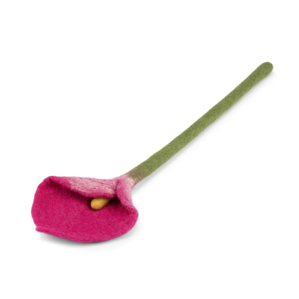 Flower Calla Wool Felt - Various Colors