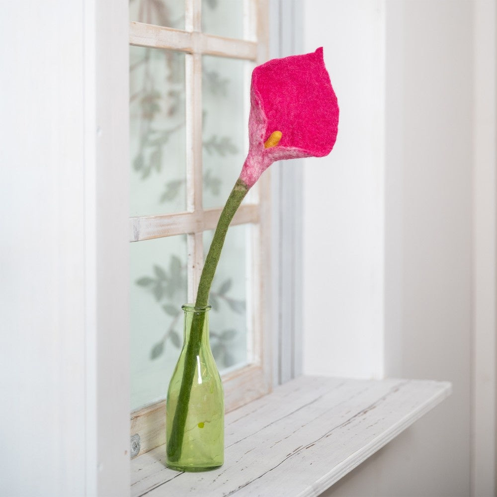 Flower Calla Wool Felt - Various Colors