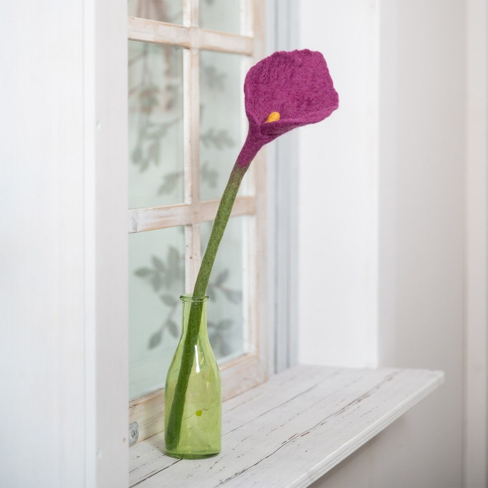 Flower Calla Wool Felt - Various Colors