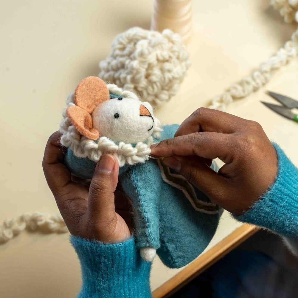 Decoratie Muis Winter / Kerst - Diverse Varianten