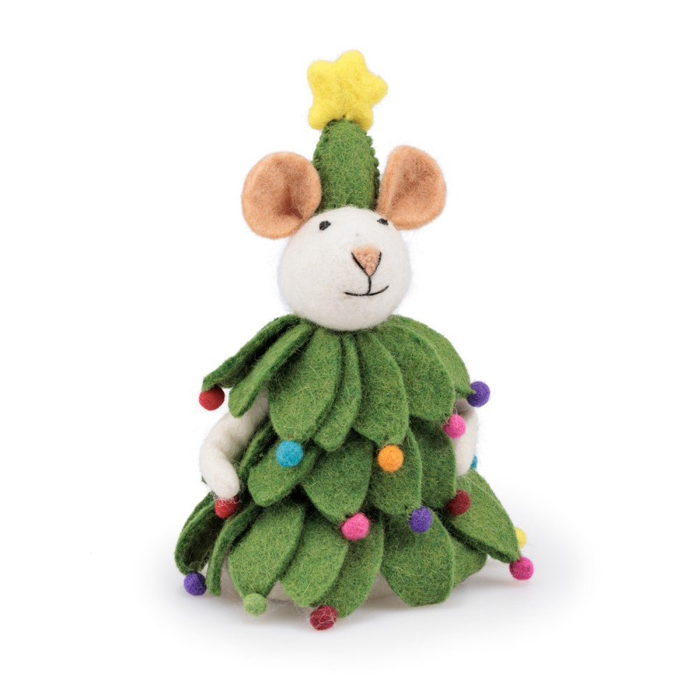 Decoratie Muis Winter / Kerst - Diverse Varianten