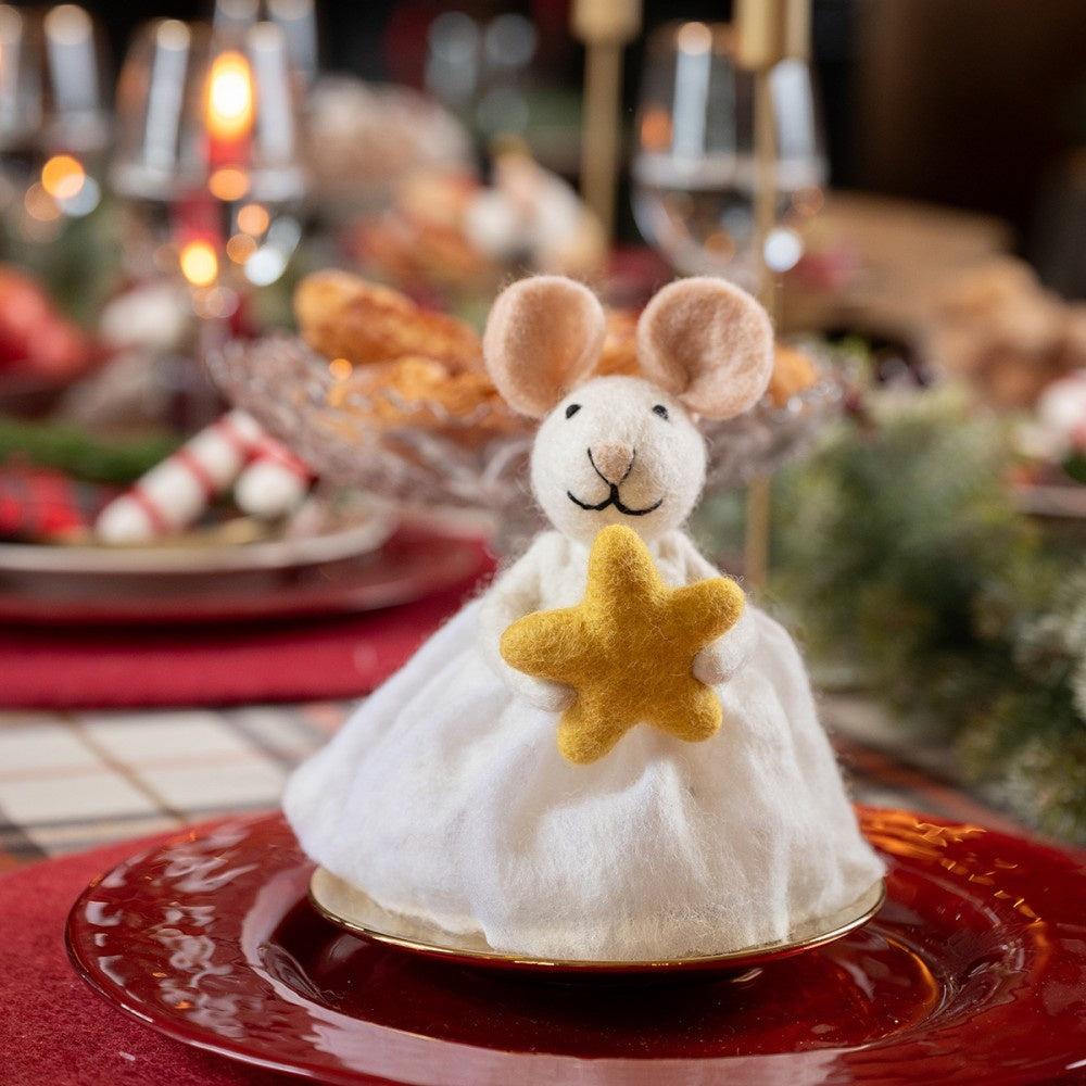 Decoratie Muis Winter / Kerst - Diverse Varianten