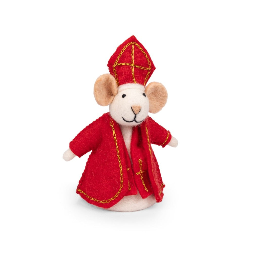 Filzdeko Maus Weihnachtsmaus