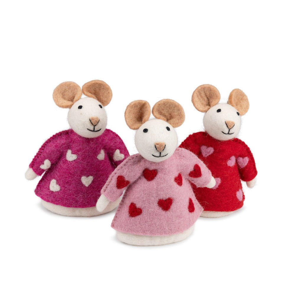 Decoratie Muis Sweetheart