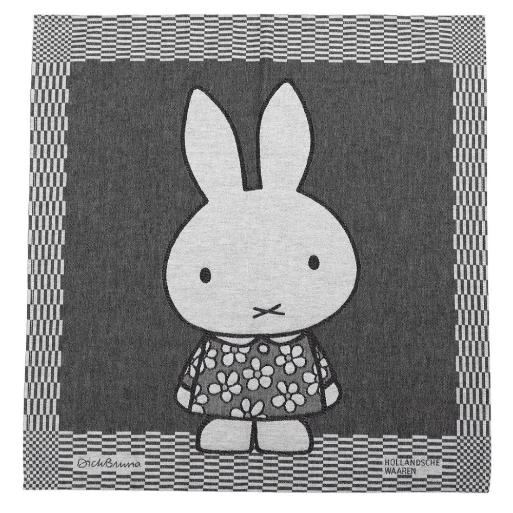 Dick Bruna Kitchen/Tea Towel Miffy in Flower Dress