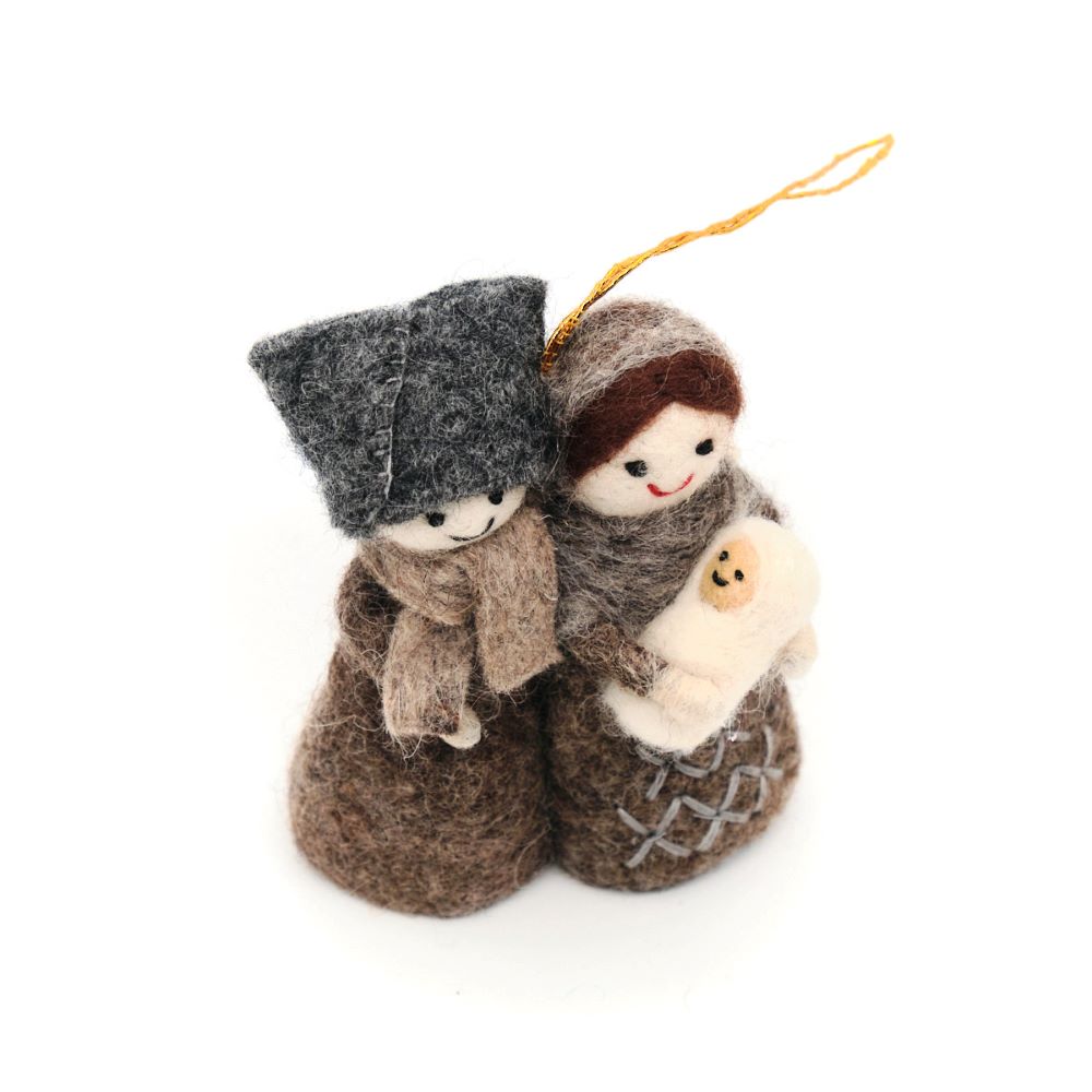 Kerst Hanger Jozef & Maria - Diverse Kleuren