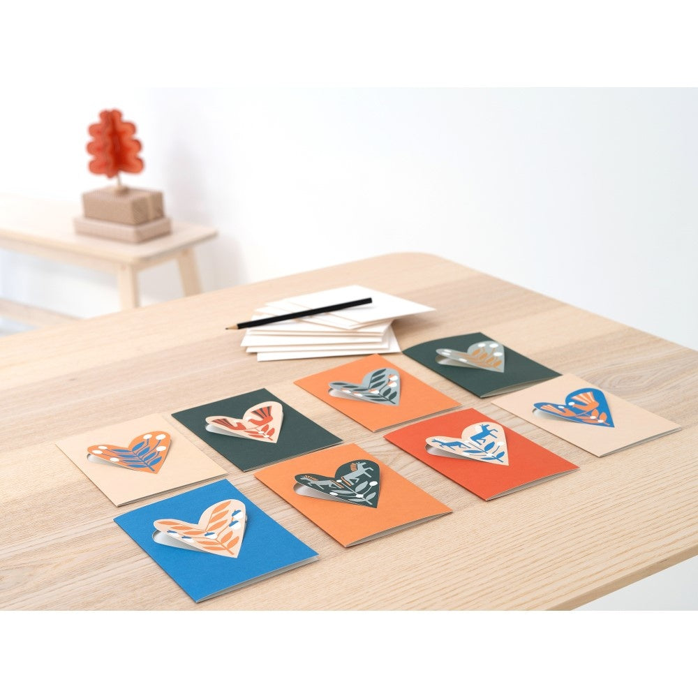 HEART Cards - Assorted 8 pieces