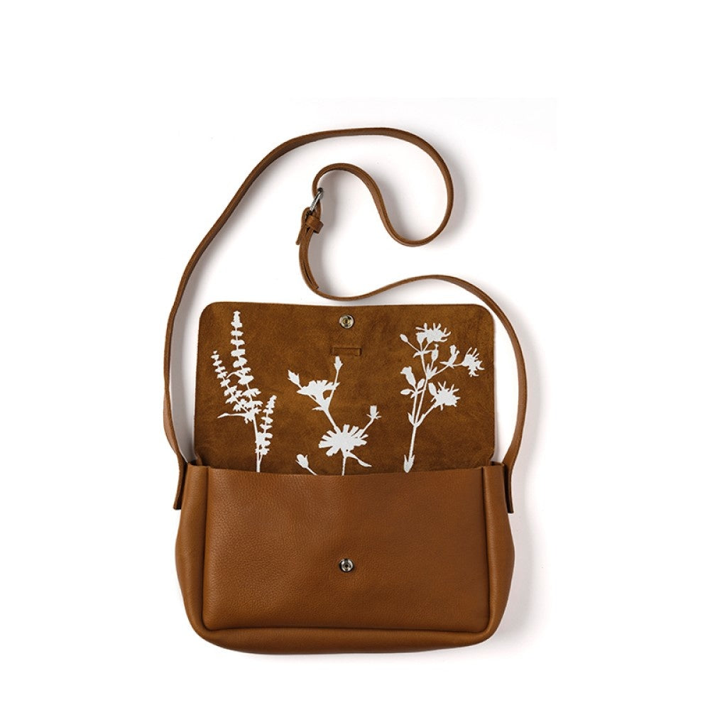 Picking Flowers Lederen Tas - Diverse Kleuren