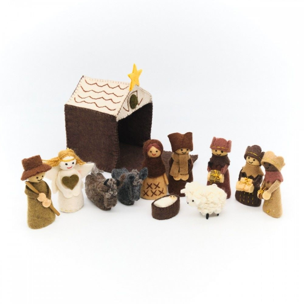 Nativity Scene Felt - Various Colors