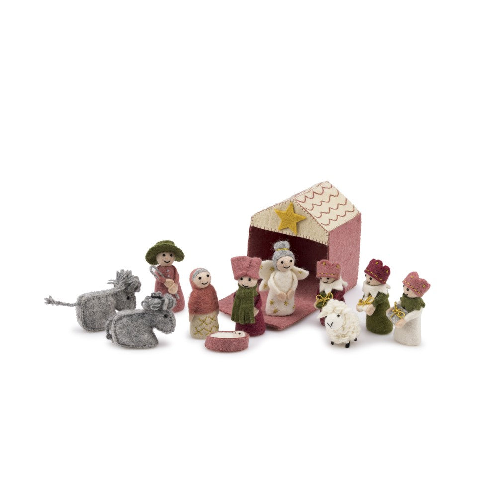 Nativity Scene Felt - Various Colors