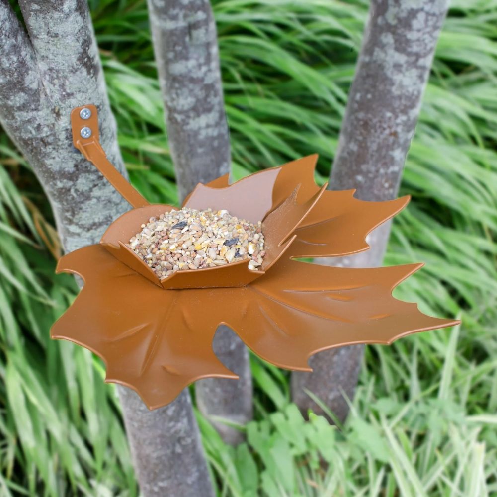 Leaf Me – Wand-vogelvoederschaal - Diverse Kleuren