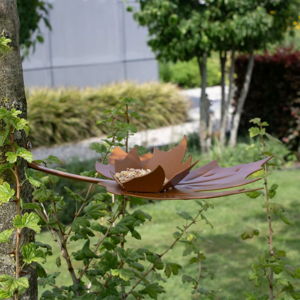 Leaf Me – Wand-vogelvoederschaal - Diverse Kleuren