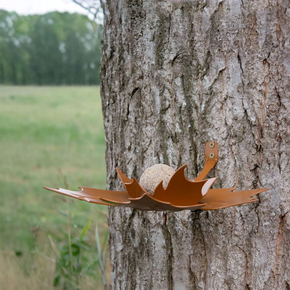 Leaf Me – Wand-vogelvoederschaal - Diverse Kleuren