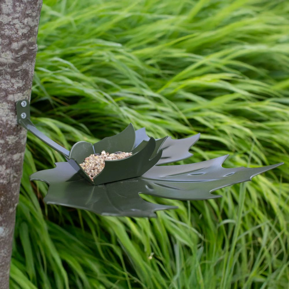 Leaf Me – Wand-vogelvoederschaal - Diverse Kleuren