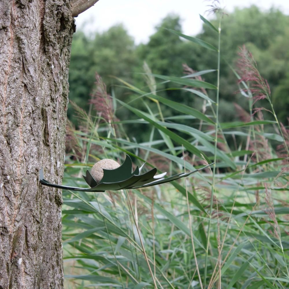 Leaf Me – Wand-vogelvoederschaal - Diverse Kleuren