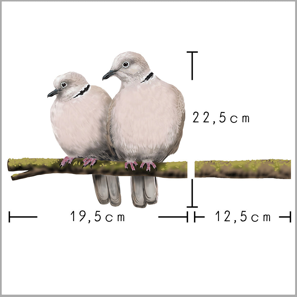 Muursticker Vogels - Diverse Varianten