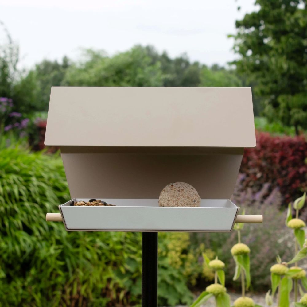 Open Diamond - Vogelvoederhuisje op paal - Diverse Kleuren