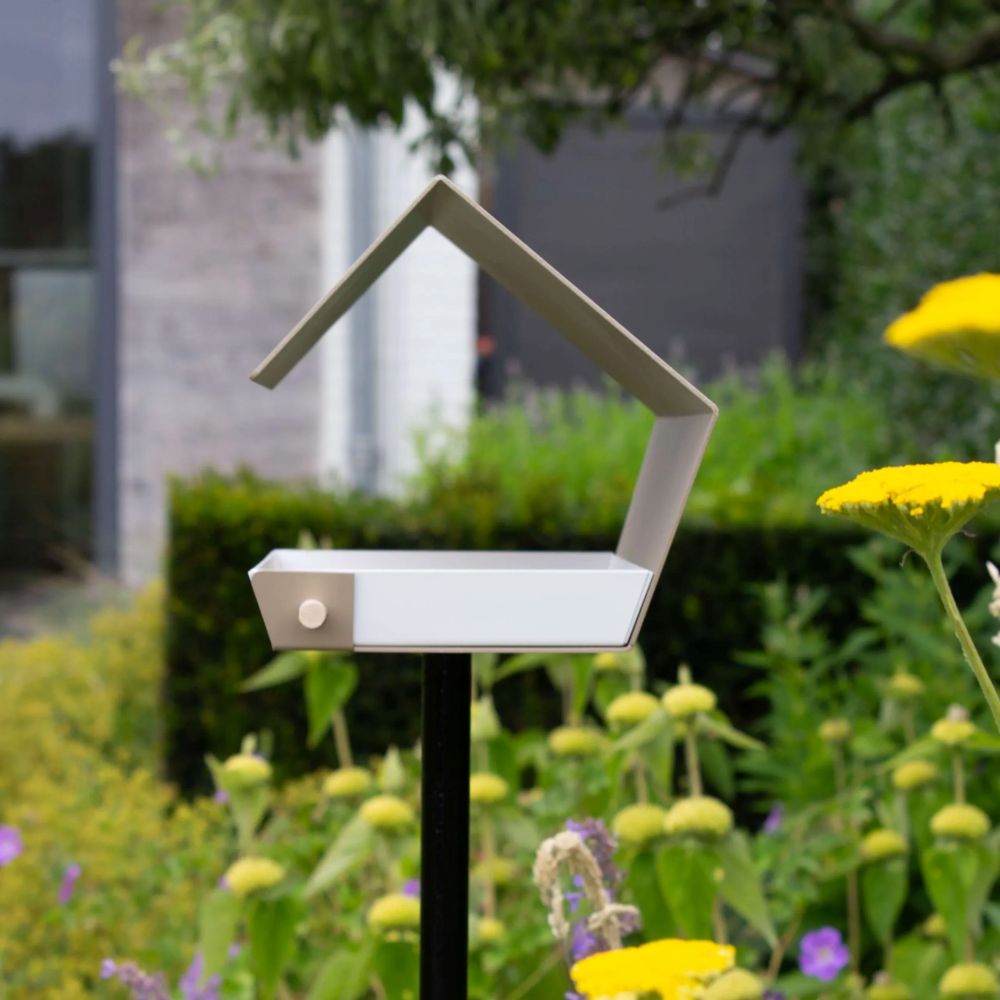 Open Diamond - Vogelvoederhuisje op paal - Diverse Kleuren