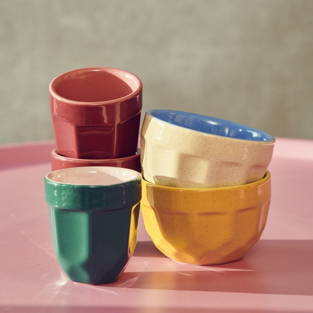 Espressokopjes Multi-Colour - Set 4