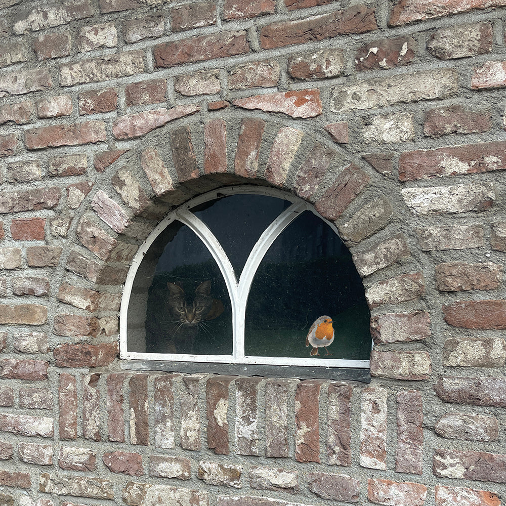 Doppelseitiger Fensteraufkleber - Verschiedene Varianten