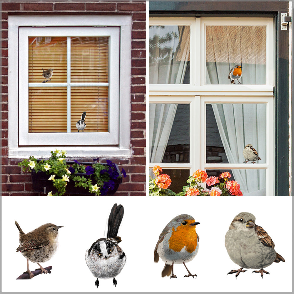 Doppelseitiger Fensteraufkleber - Verschiedene Varianten