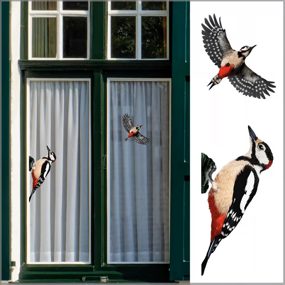 Doppelseitiger Fensteraufkleber - Verschiedene Varianten