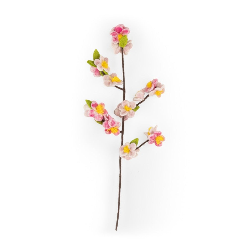 Felted Branch Apple Blossom