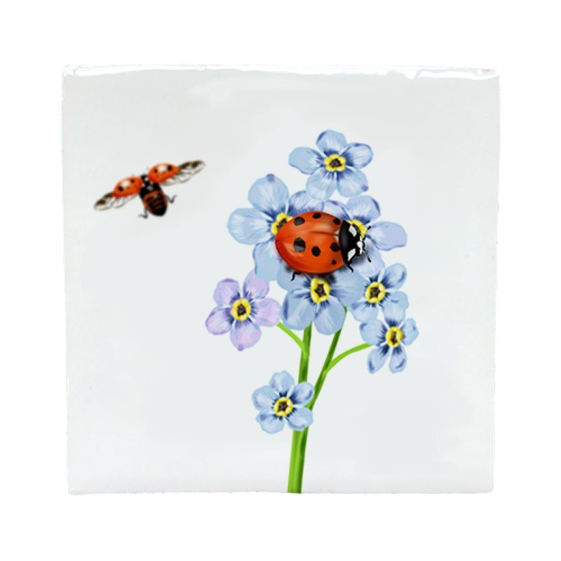 Vintage Tegel Insecten - Diverse Varianten