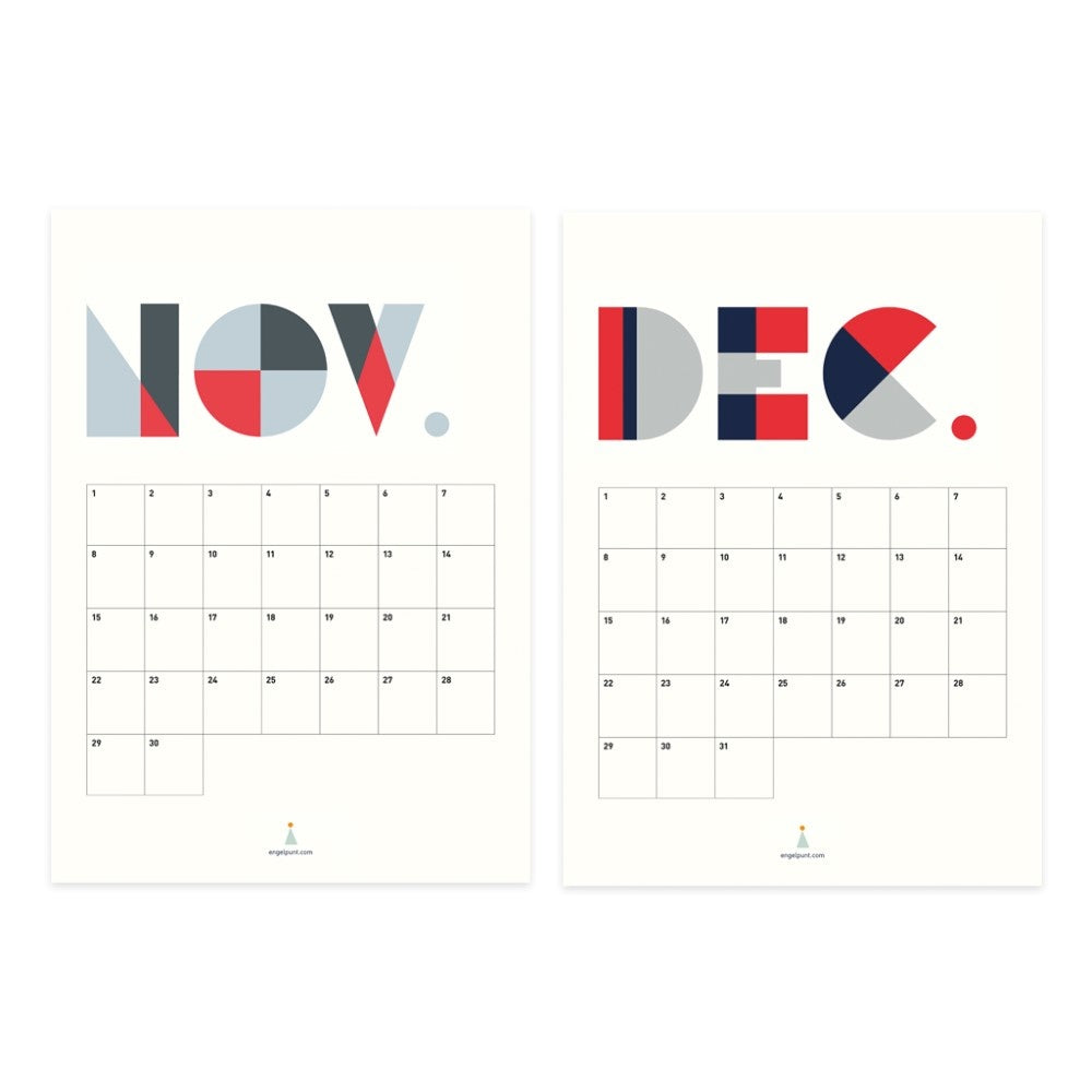 Verjaardagskalender - Diverse Formaten