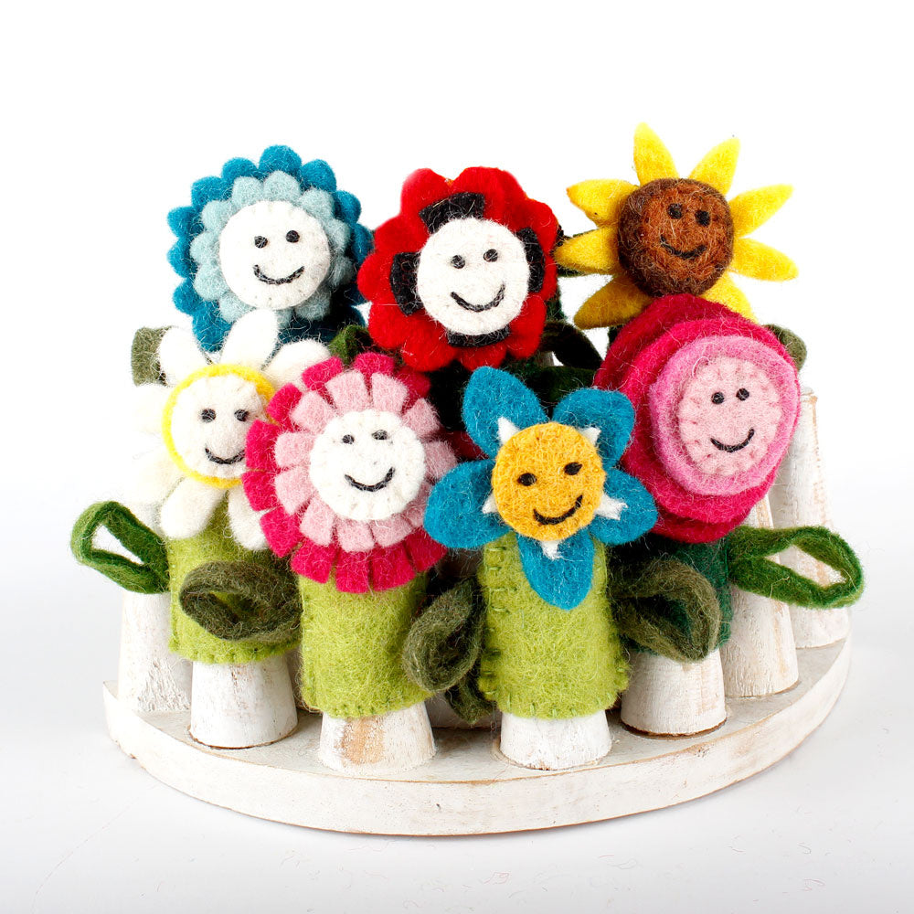 Finger Puppet Flower - Various Variants