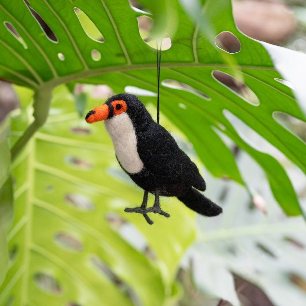 Felt Bird Tropical: Various Types
