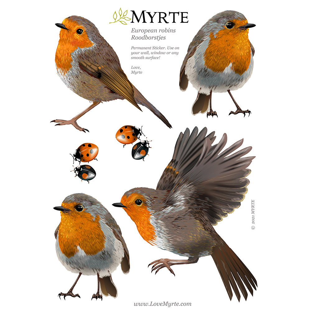 Wall sticker Birds - Various Variants