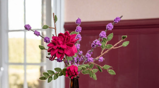 Waarom Vilten Bloemen......